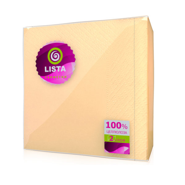 Иваново — Салфетки «Lista DELUXE» брызги шампанского оптом.
